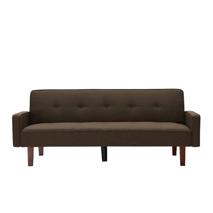 Linasest polsterdatud Tufed Futon diivanvoodi