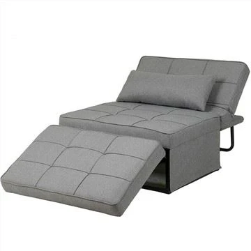 Partner linasest polsterdatud tufed Futon diivanvoodi