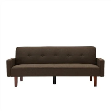 Linasest polsterdatud Tufed Futon diivanvoodi