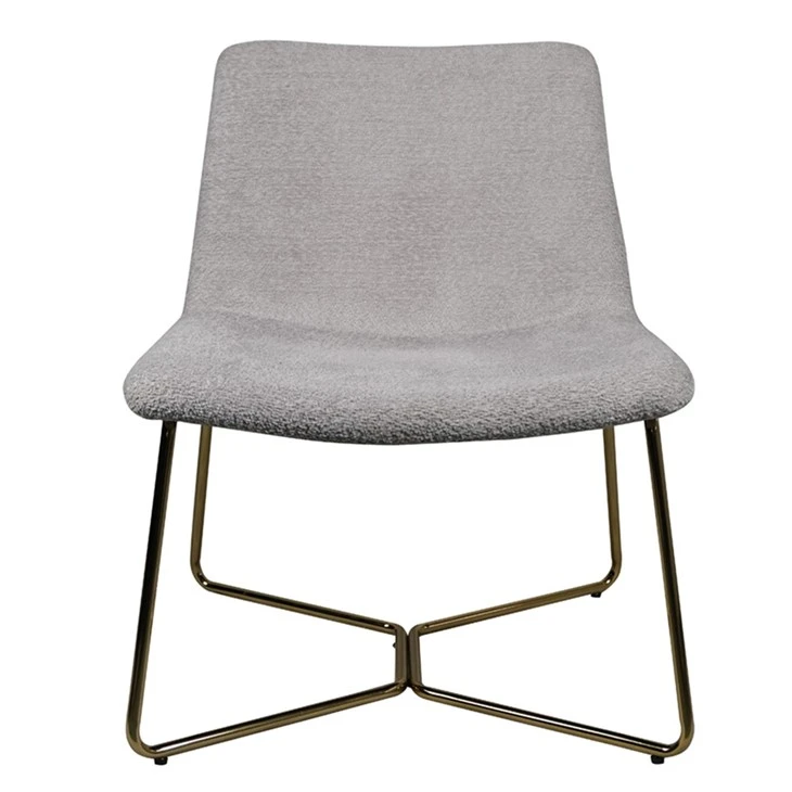 Partner New Model Wool Linen Fabric Cover Leisure Chair